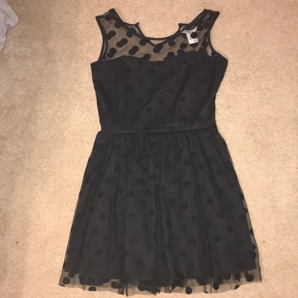 American Rag Dresses & Skirts - Black Polka dot dress
